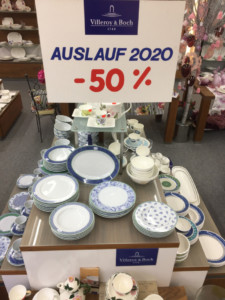 Villeroy & Boch 50 %