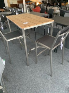Zebra Tisch und Hocker Unyx