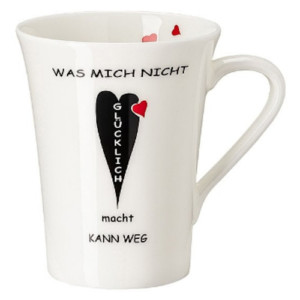 Hutschenreuther My Mug Worte - Glücklich