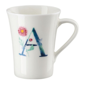 Hutschenreuther Flower Alphabet A
