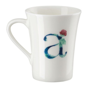 Hutschenreuther Flower Alphabet A