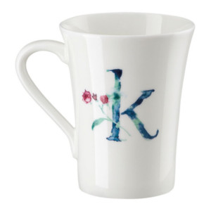 Hutschenreuther Flower Alphabet K