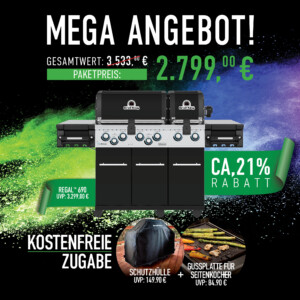 Broil King Aktion Regal 690 im Bundle 2025